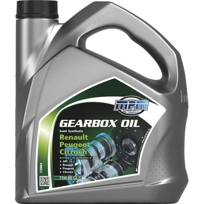 MPM Gearbox Oil 75W-80 GL-5 Semi Synthetic RPC 4 l
