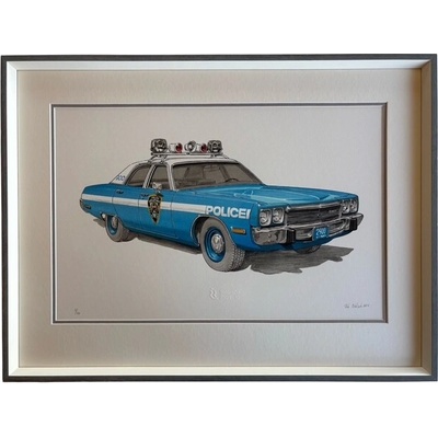 Ptáček Petr - Fury NYPD | 63.7x48.2