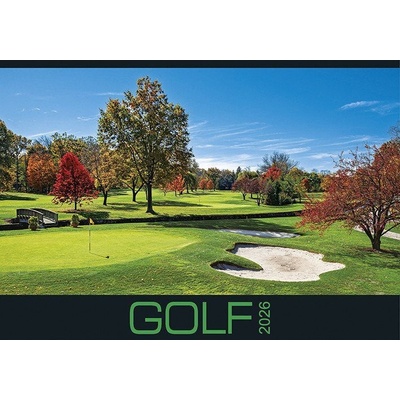 Golf, nástěnný, 48,5 x 34 cm 2026