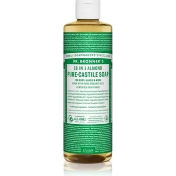 Dr. Bronner's tekuté univerzálne bio mydlo ALL-ONE Almond 475 ml