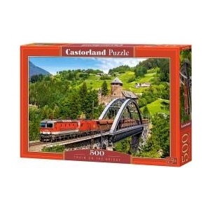 Castorland Puzzle 500 pcs. Train on the Bridge
