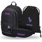 Baagl SET 3 Core Fortnite Llama: раница, торба, кръстна чантичка GRS BAAGL | Cheren | Момчешки | UNI