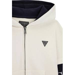GUESS суичър с цип и качулка за деца от памук (L6BQ17.K8045.9BY2)