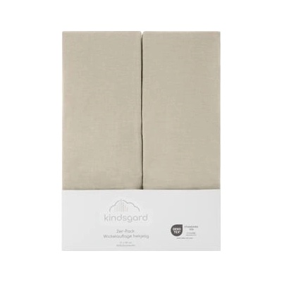 kindsgard podložka bekjelig 2-pack béžová 85 x 75