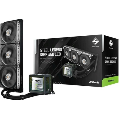 ASRock Steel Legend Dark 360 LCD 90-ASLA36-BAAGA5