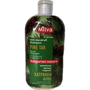 Milva šampon dehet 500 ml