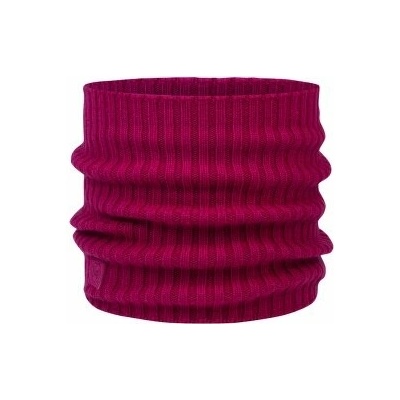 buff Knitted Neckwarmer Norval Graphite