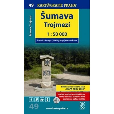 M TUR. ŠUMAVa TROJMEZÍ 49 1:50 000