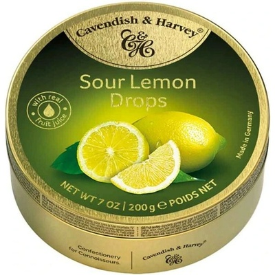 Cavendish Harvey Sour Lemon Drops 200 g