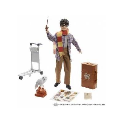 Mattel Harry Potter Gleis 9 3/4 Spielset mit Harry Potter Puppe & Hedwig Figur