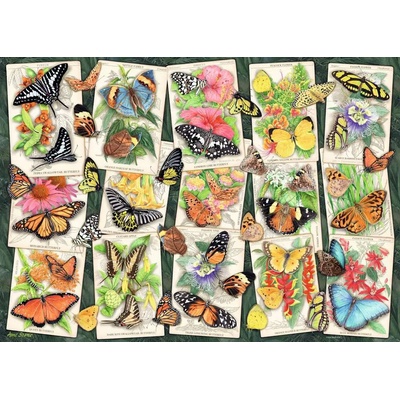Ravensburger - Puzzle Tropical Butterfly - 1 000 piese