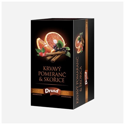 Druid Ovocný čaj krvavý pomaranč a škorica 36 g