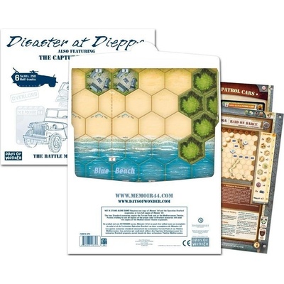 Days of Wonder Memoir '44 Battle Map Disaster at Dieppe