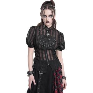 Devil fashion Дамска блуза DEVIL FASHION - Punk - SHT129