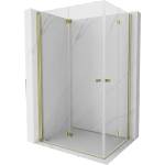 Mexen Mist-F Duo сгъваема душ кабина, дясна 85 x 95 см, прозрачна, златна - 8A6-085L-095P-50-00 (8A6-085L-095P-50-00)