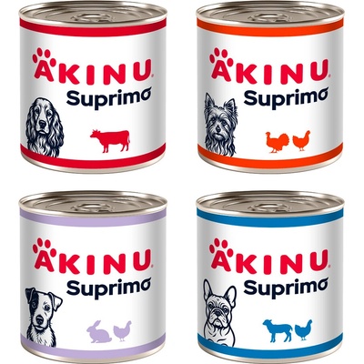 Akinu Suprimo Mix Mleté 4 x 400 g