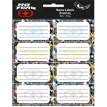 No Fear Ученически етикети No Fear - Boy, 32 броя (778-50146)