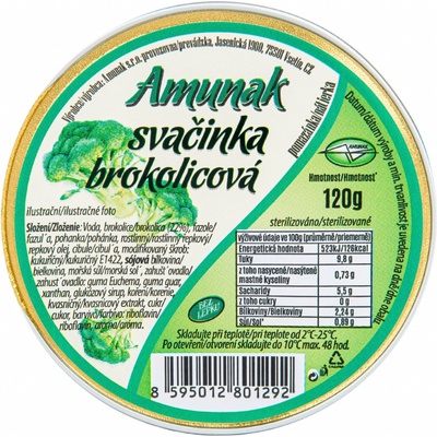 Amunak Brokolicová Svačinka 120 g – Zboží Dáma
