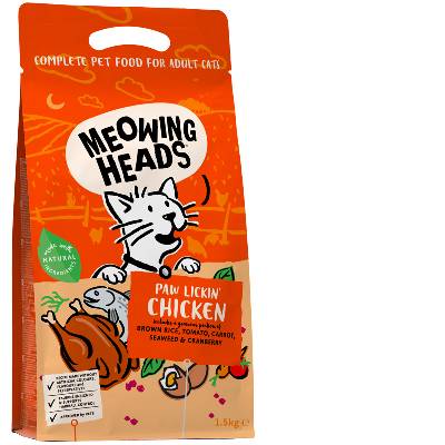 MEOWING HEADS Paw Lickin’ Chicken 4 kg