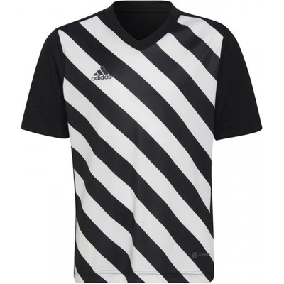 adidas Entrada 22 Graphic Jersey Jr HF0123 97040 Black/Silver
