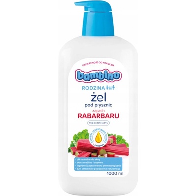 Nivea Bambino Hyperdelicate sprchový gél 1 l