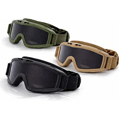 Тактическа предпазна маска, очила Anti-Fog (BLKAIRSFT1057)