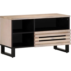 vidaXL ТВ шкаф, 80x34x46 см, масивно мангово дърво (377522)