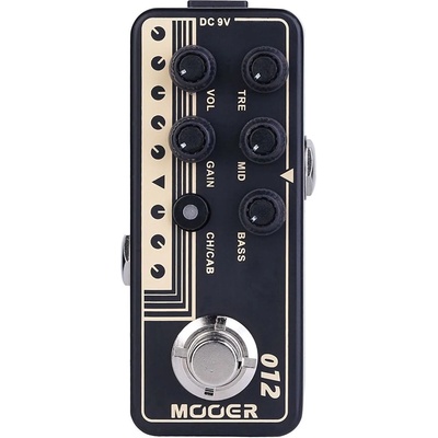 MOOER 012 US Gold 100 Предусилвател и Rack усилвател (ME MPA 012)