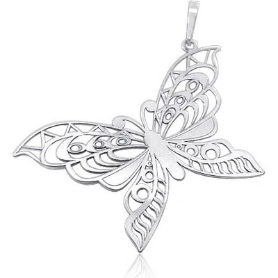 Zlatnictví Zlatíčko Zlatý přívěsek motýl bílé zlato 000.00016