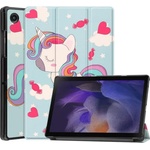  Kалъф Ka Digital за таблет Samsung Galaxy Tab A8 2021, 10, 5 Inch, X200 / X205, Еднорог (KK-SAM-A8-X200-EDNR)