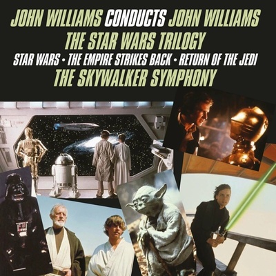 John Williams - John Williams Conducts John Williams - The Star Wars Trilogy (Reissue) (45 RPM) (Limited/Numbered Edition) (Half Green/Half Whit