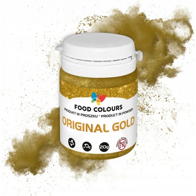 Food Colours Práškové farbivo ORIGINAL GOLD ZLATÉ WS-P-157 20 g