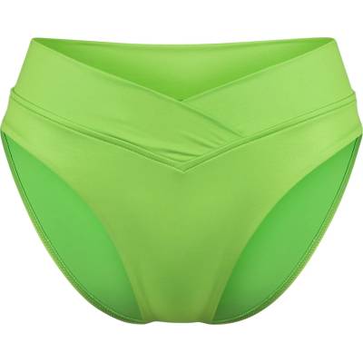 Seafolly Дамско бикини долнище Seafolly Women's Soleil V Front High Cut Pant Bikini bottom - Jasmine Green - размер 36 (EU) (150-4281-0313)