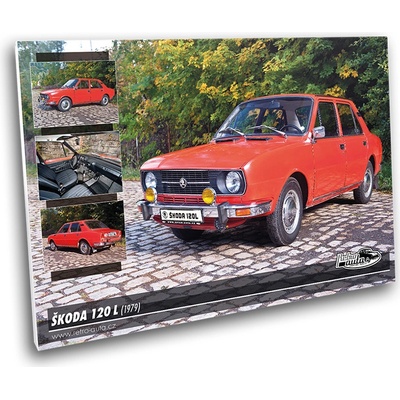 Obraz č. 24 - ŠKODA 120 L (1979) 100 x 70 cm