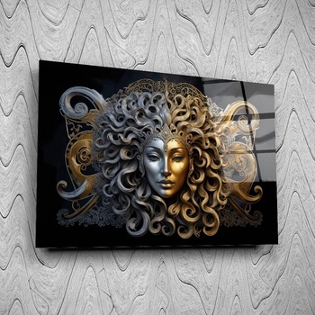Art gift Стъклено АРТ пано - Медуза
