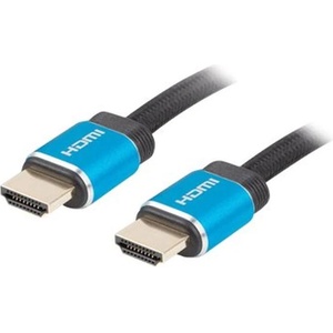 Lanberg черен HDMI v2.0 кабел, 1 м (CA-HDMI-P20CU-0010-BK) (CA-HDMI-P20CU-0010-BK)