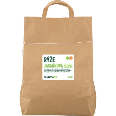 Country Life Bio Jasmínová rýže natural 5 kg