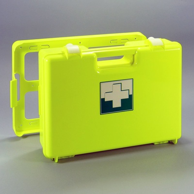 VMBal Kufor prvej pomoci Fluo 3 s náplňou výroba