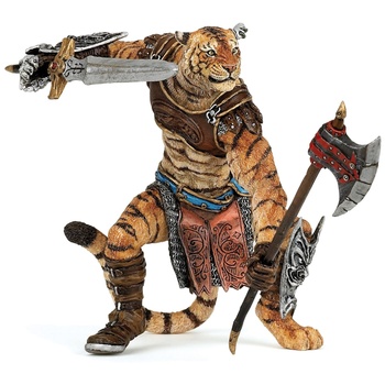 Image 1 of Papo Фигурка Papo Fantasy World - Воинът Тигър (38954)