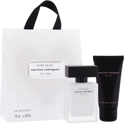 Narciso Rodriguez For Her Pure Musc EDP 30 ml + telové mlieko 75 ml darčeková sada
