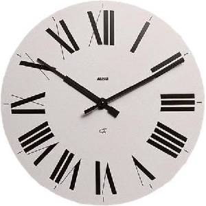 Alessi Стенен часовник Firenze бял (12 w)