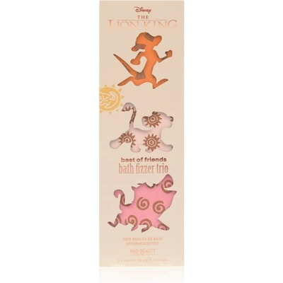 Mad Beauty Lion King Trio bomba do kúpeľa 3x50 g
