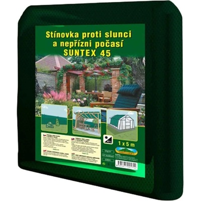Nohel Garden Stínovka PE SUNTEX 45 % s oky 1 x 5 m zelená