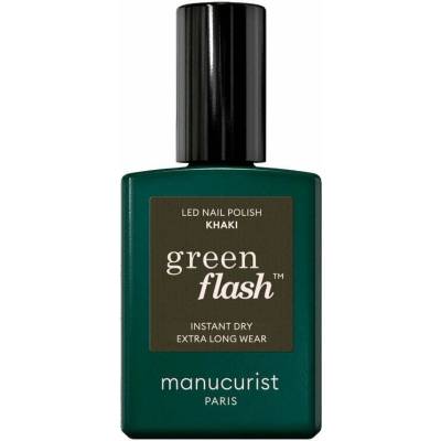 ANNY MANUCURIST_Green Flash LED gelový lak na nehty khaki 15ml