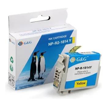 Image 1 of Compatible ГЛАВА ЗА EPSON Expression Home XP 30/102/202/205/302/305/402/405 - Yellow - C13T18044010/C13T18144010 - PN NP-R-1814Y - G&G (200EPST1814G)
