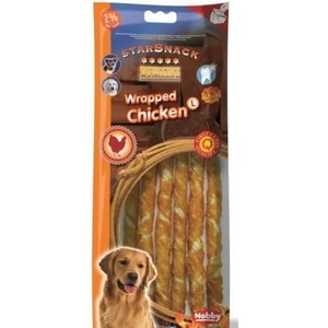 NOBBY Лакомство StarSnack BARBECUE Wrapped Chicken размер L / 144 гр NOOBY 70074