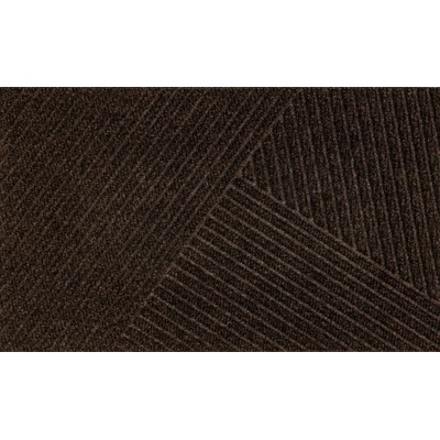 Dune Stripes dark brown 45x75 cm