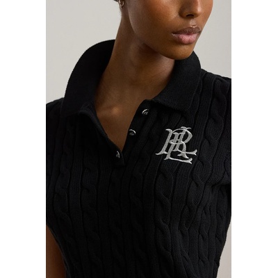 Ralph Lauren пуловер с къси ръкави дамски от памук (200932224)