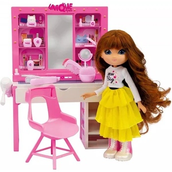 Giochi Preziosi Unique Eyes: Кукла с магически очи със салон за красота (MYM02000)