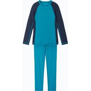 Reima Комплект термобельо за деца Reima Taitoa aquatic blue